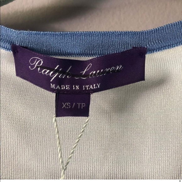 Ralph Lauren striped top with lace sleeves - Picture 9 of 10